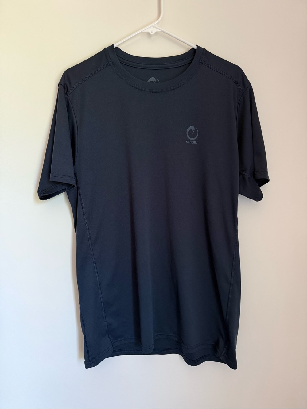 Origin USA Active Men's Blue Short Sleeve Performance Shirt